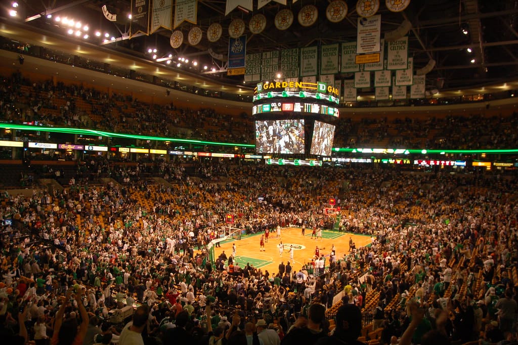 Basketball Playoffs 2010: Boston Celtics host Miami Heat at the TD Garden, 20 April 2010