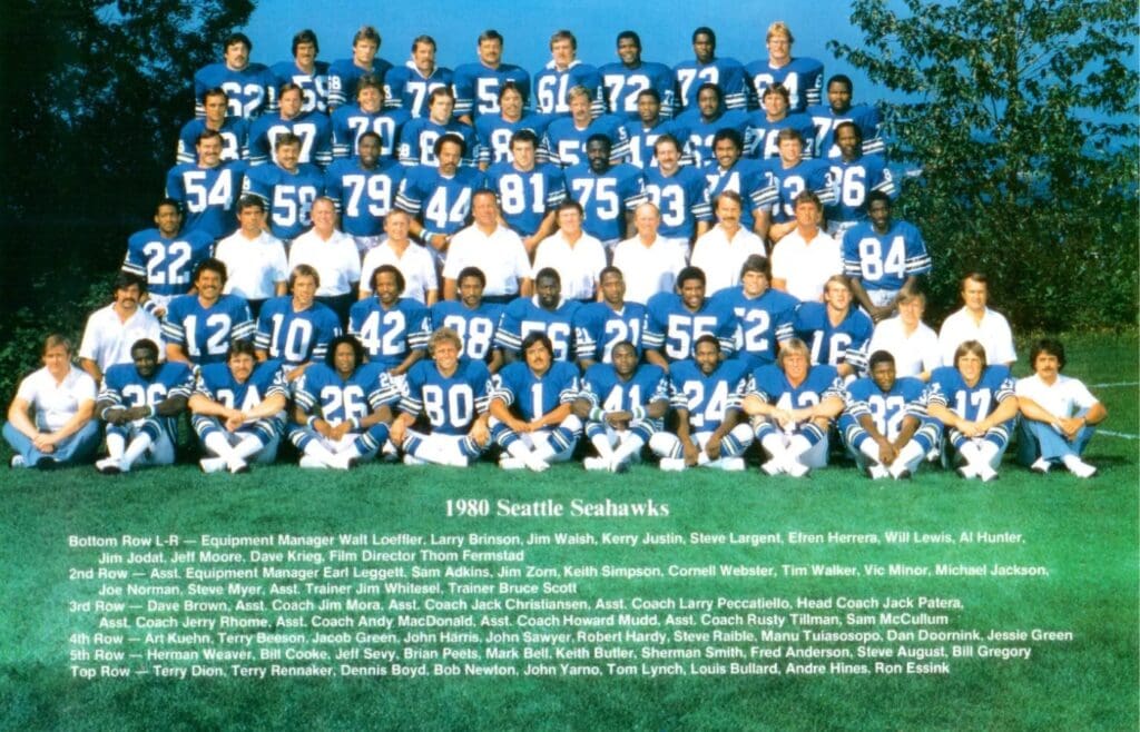 80s Seattle Seahawks team