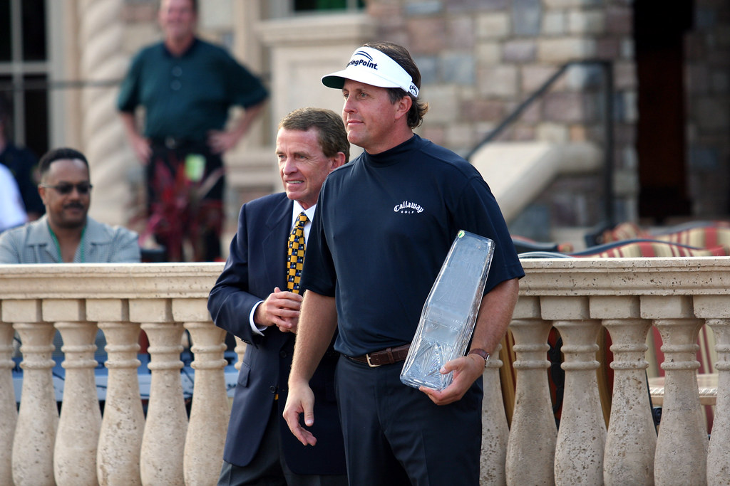 PGA TOUR Commissioner Tim Finchem & Phil Mickelson