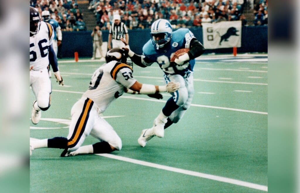 BARRY SANDERS DETROIT LIONS