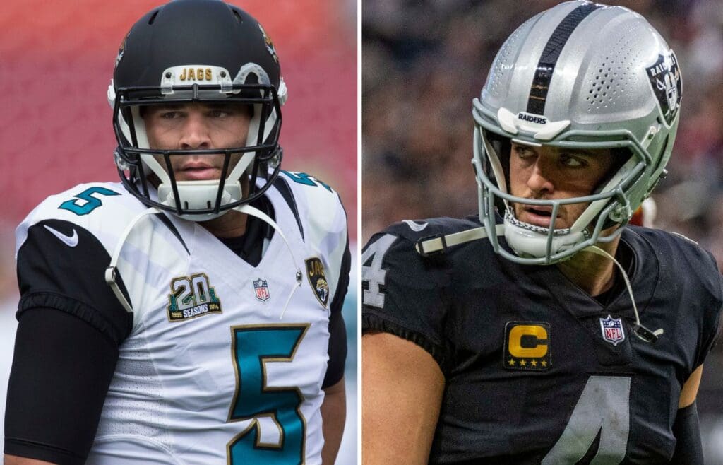 Blake Bortles, Derek Carr