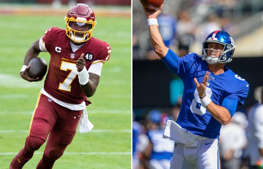Dwayne Haskins,Daniel Jones