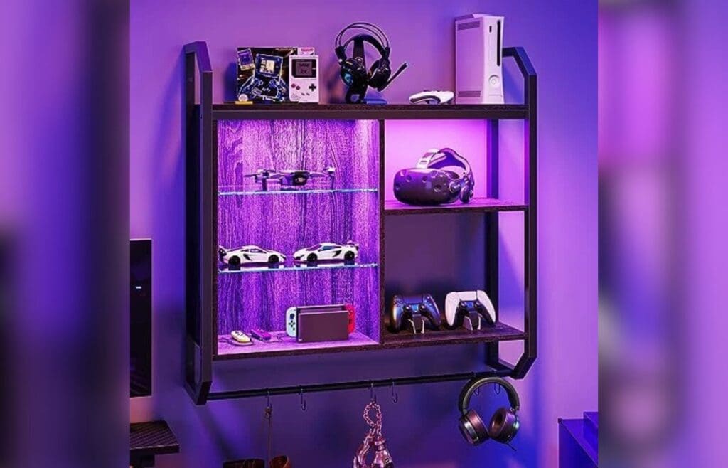 Gaming Floating Shelves