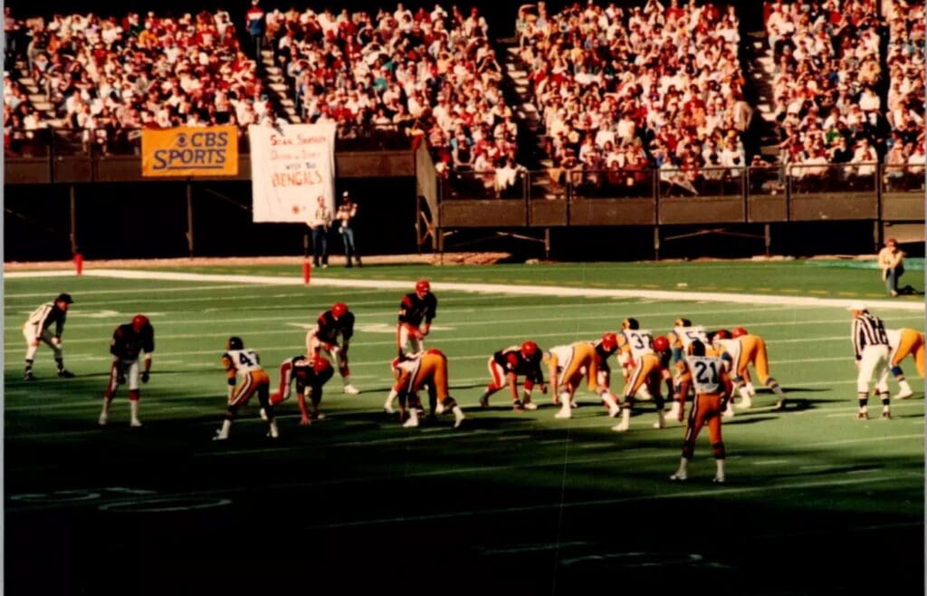 LOT OF 11 Vintage 1980s Cincinnati Bengals vs St. Louis Rams