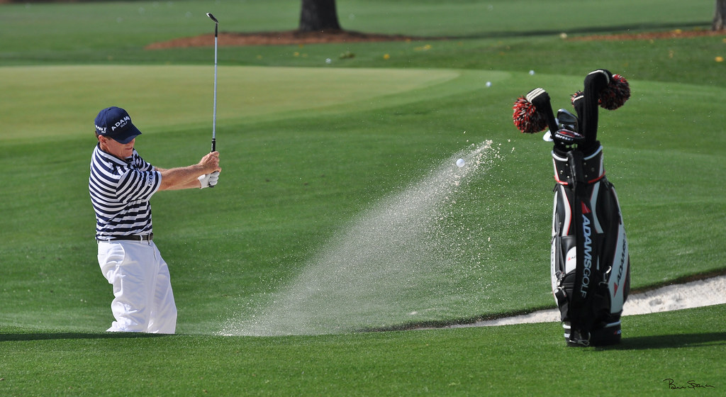 Tom Watson in Sand