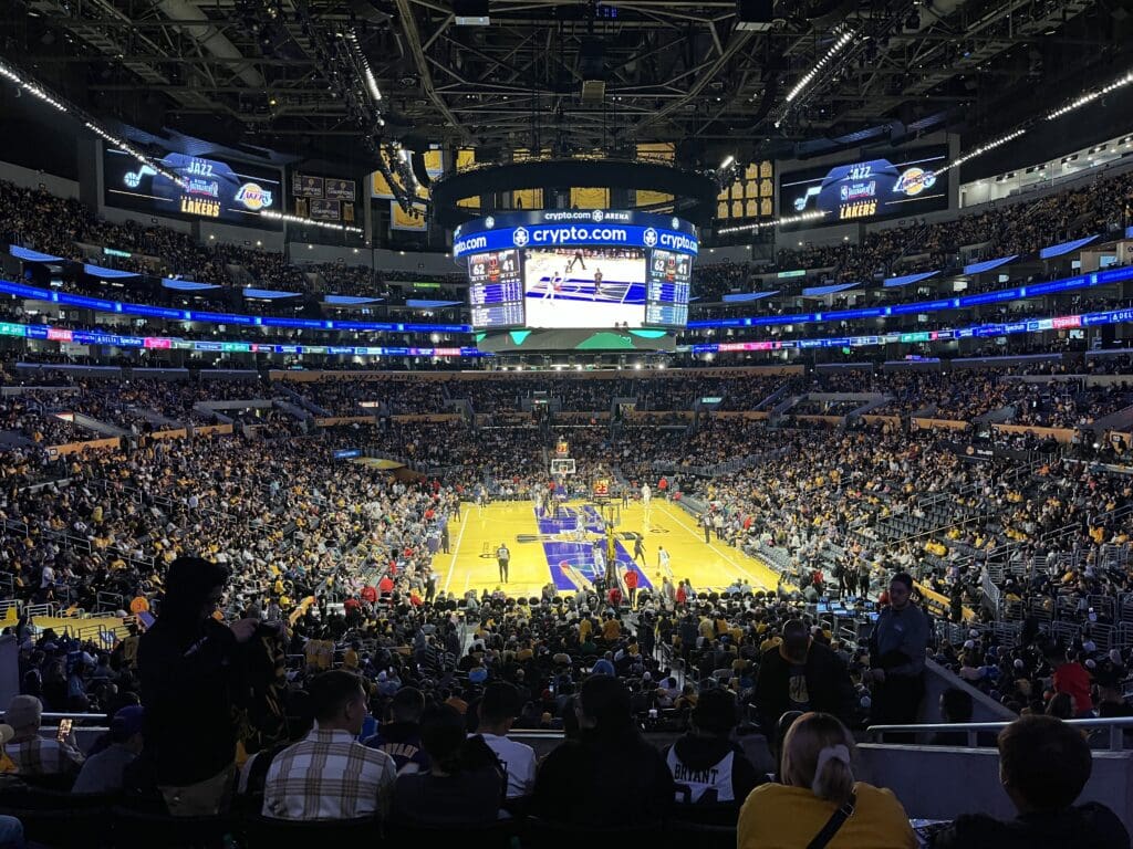 Crypto.com Arena interior 2023
