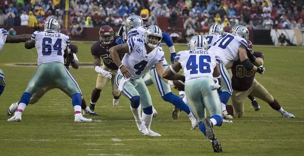Cowboys at Redskins 10/29/17