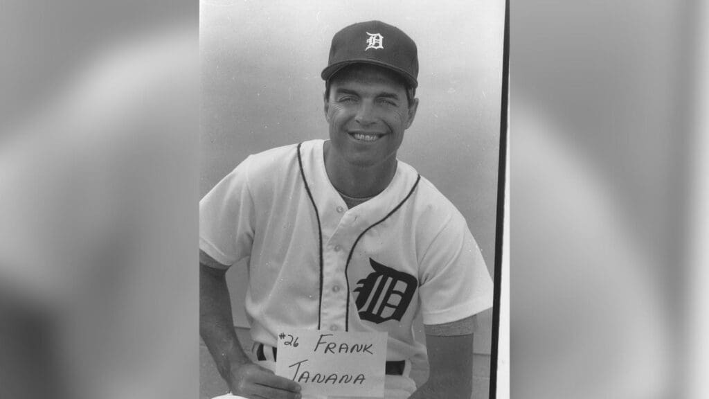 Detroit Tigers pitcher Frank Tanana in 1989. Frank Tanana