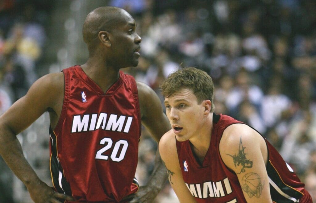 Gary Payton and Jason Williams