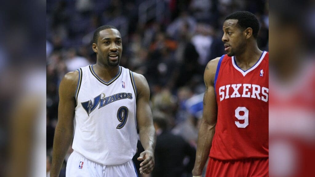 Gilbert Arenas and Andre Iguodala