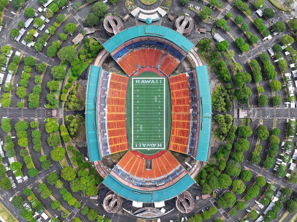 Aloha Stadium was the Warriors former home for over 4 decades
