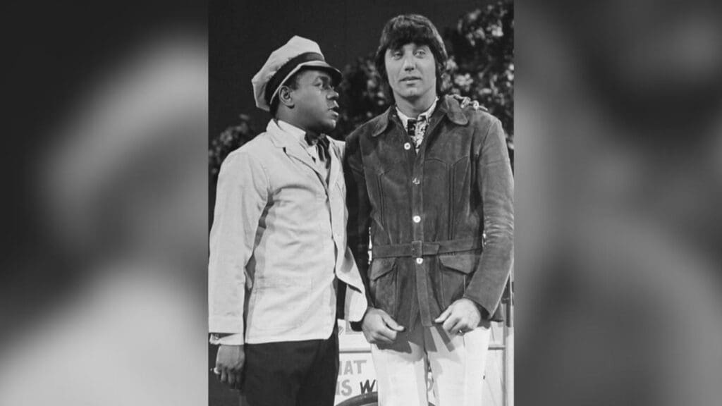 Flip Wilson and Namath on The Flip Wilson Show in 1972