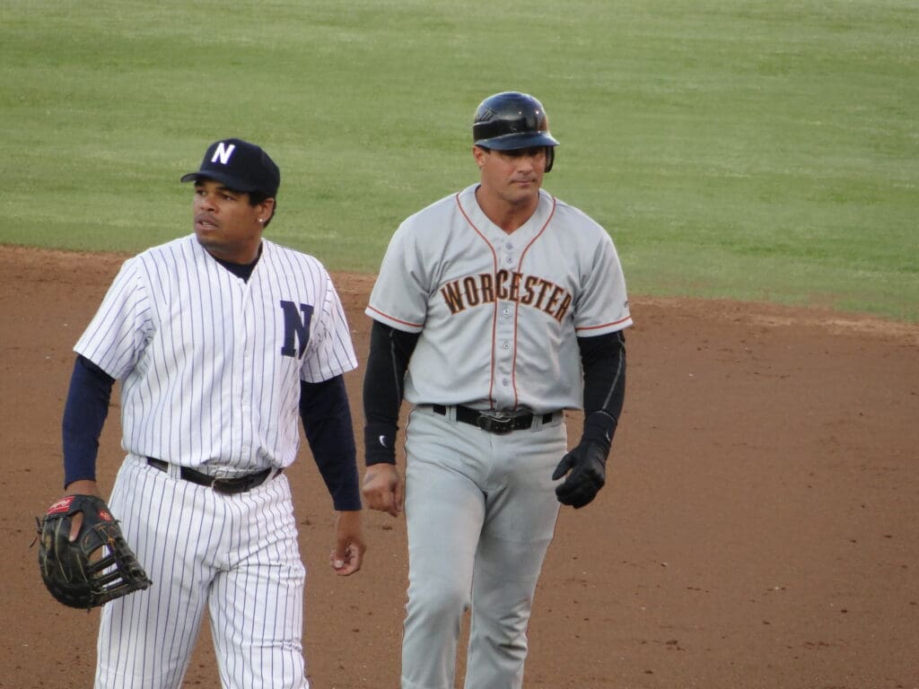 Jose Canseco and Daryle Ward