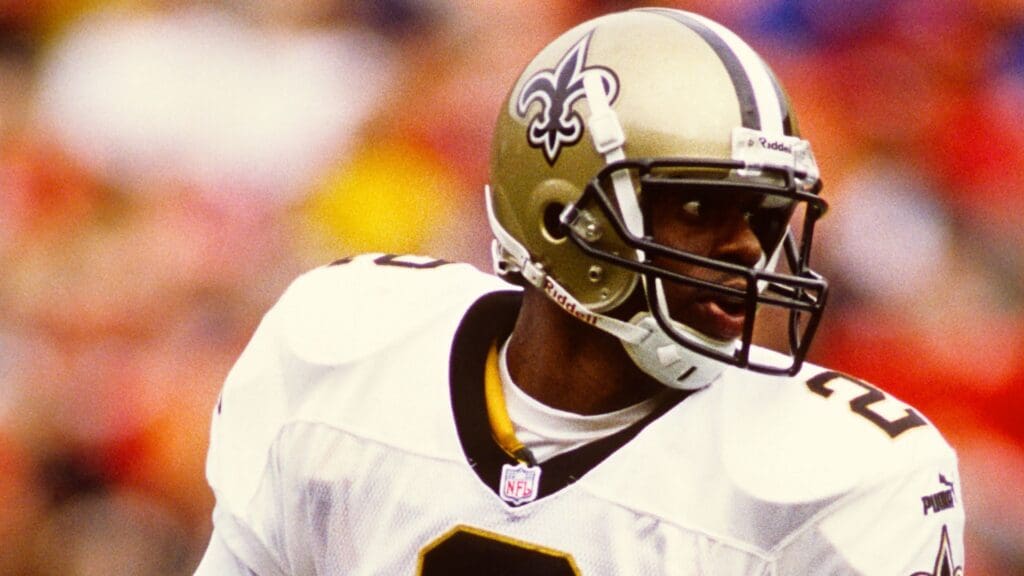 Dec 10, 2000; San Francisco, CA, USA; FILE PHOTO; New Orleans Saints quarterback Aaron Brooks (2) in action against the San Francisco 49ers at Candlestick Park.