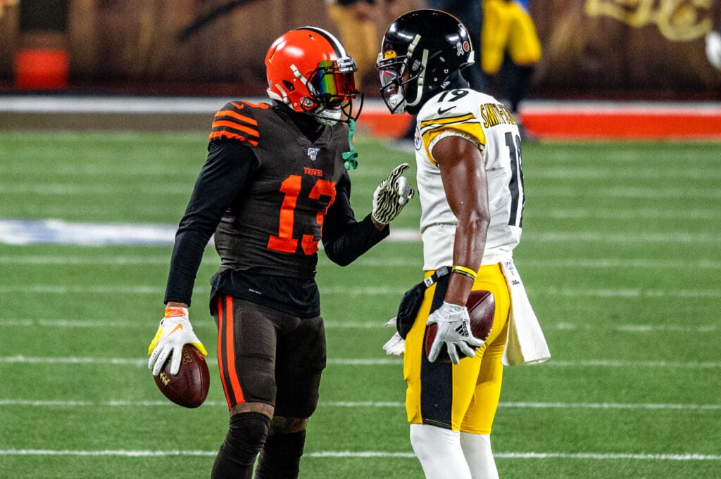 Odell Beckham Jr. and Juju Smith-Schuster