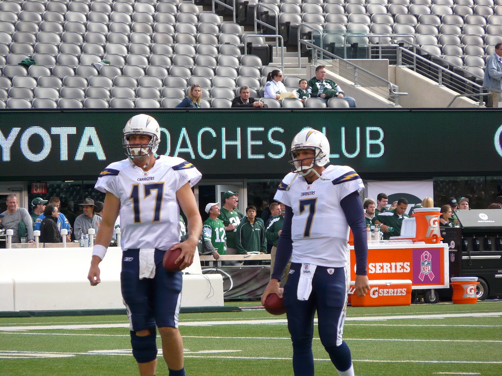 Phillip Rivers and Billy Volek