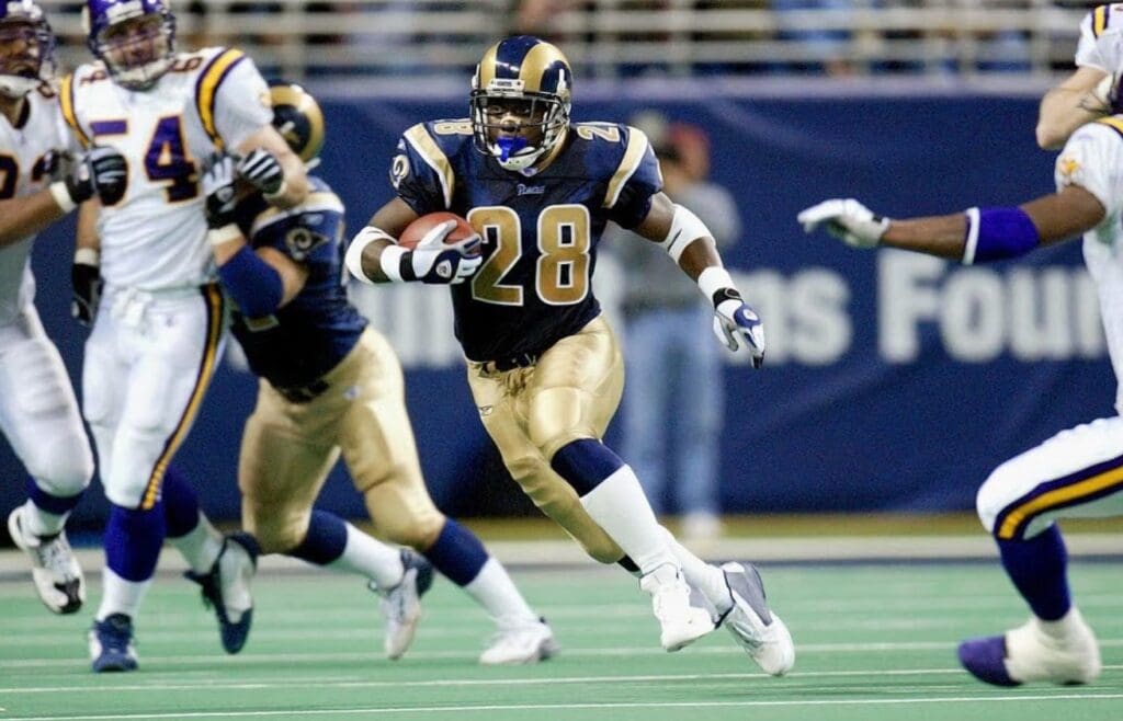Randy Moss & Cris Carter vs The Greatest Show on Turf