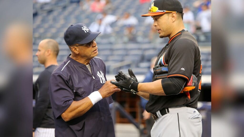Reggie Jackson and Giancarlo Stanton