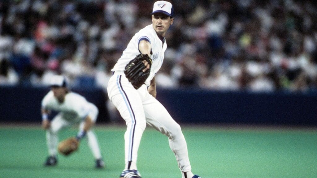 Unknown date, 1992; Toronto, Ontario, CAN; FILE PHOTO; Toronto Blue Jays pitcher Jimmy Key in action during the 1992 season at the Skydome.