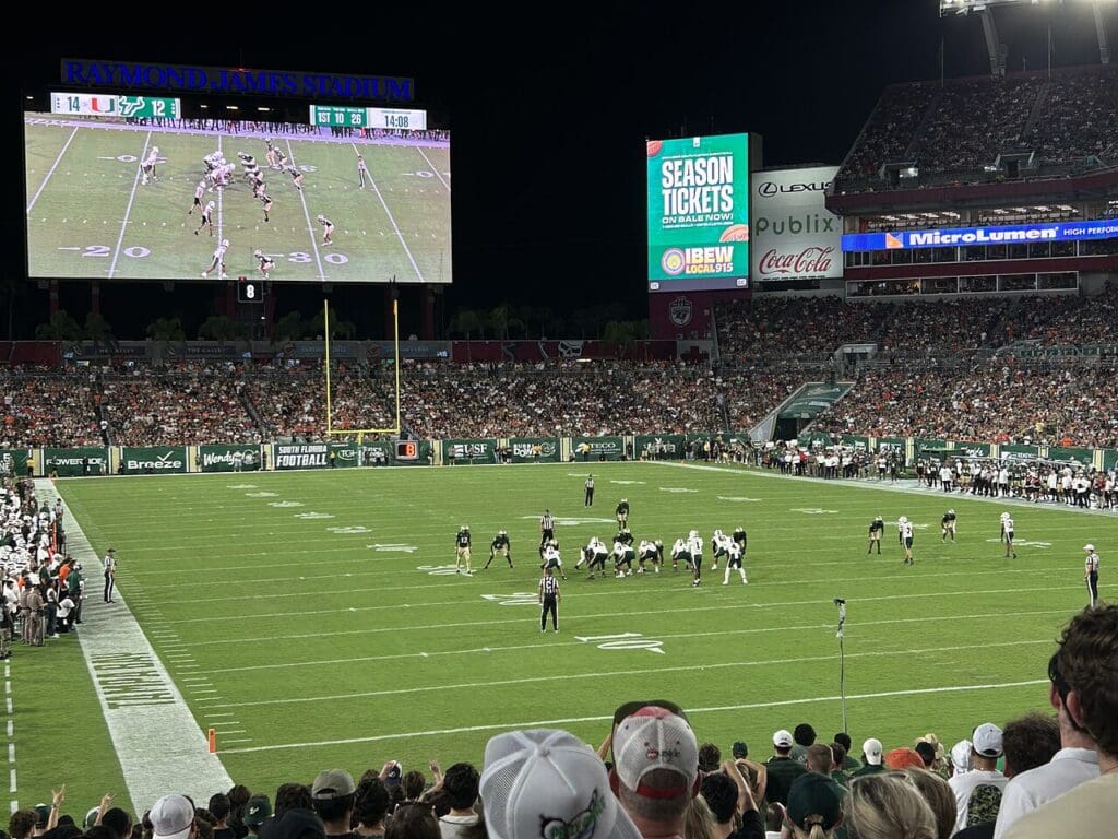 
More details
USF Home Game at Raymond James Stadium.