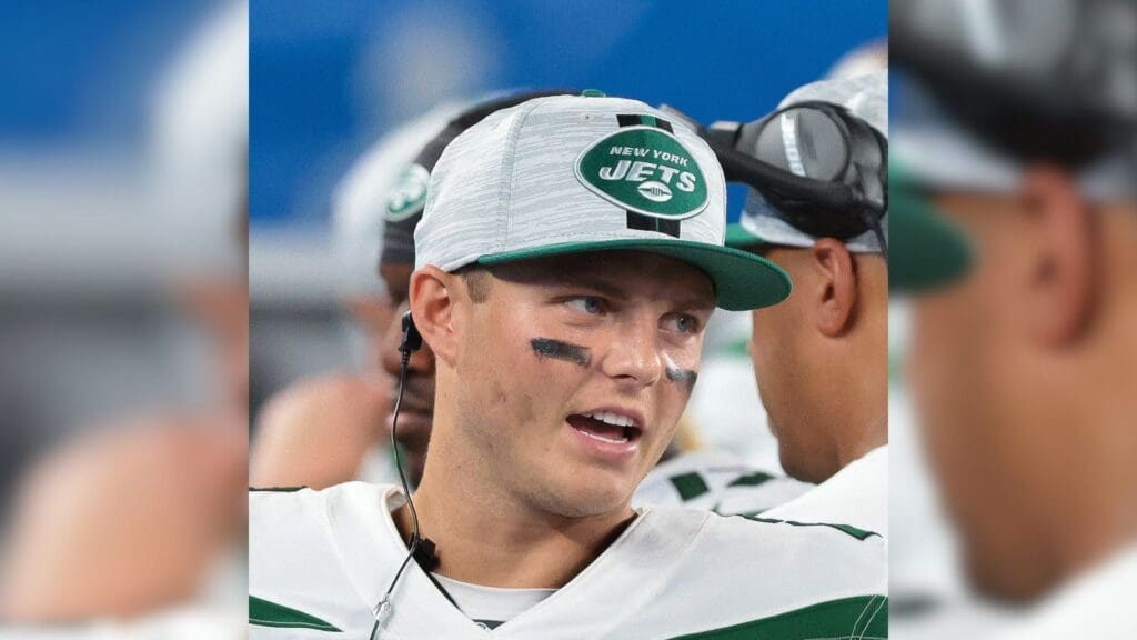 New York Jets NFL quarterback Zach Wilson