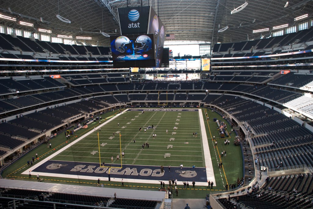 Cowboys Stadium in Dallas TX