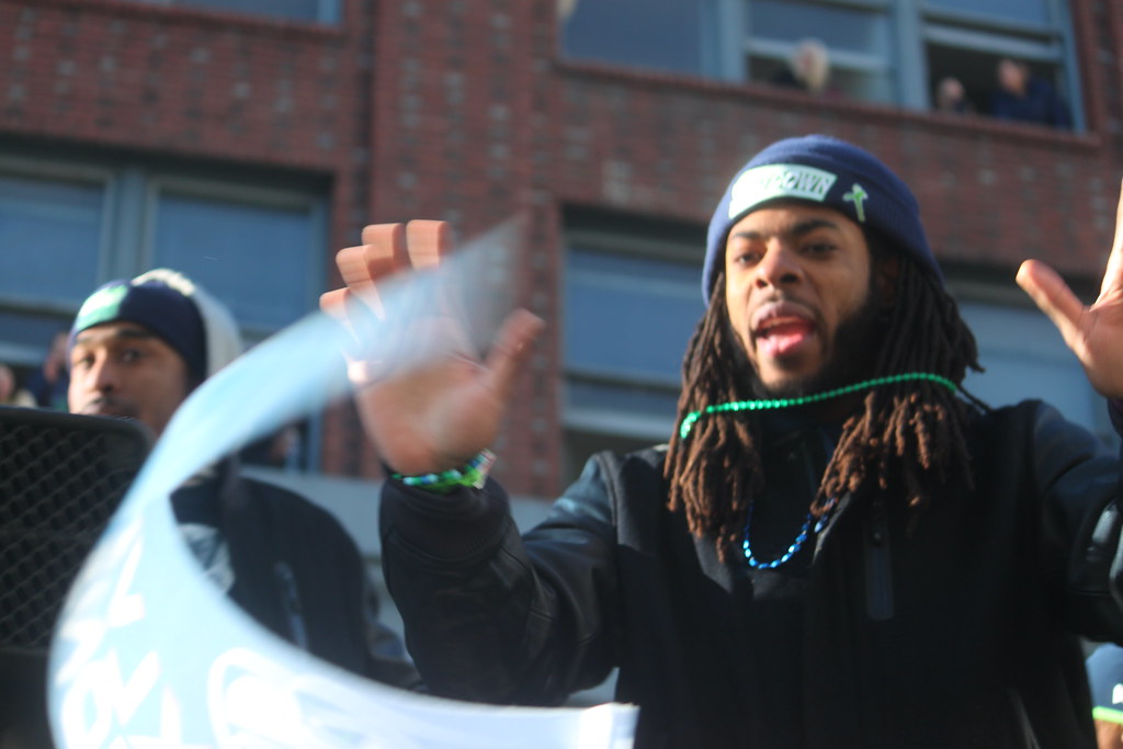 Seattle Seahawks Super Bowl XLVIII Parade - Richard Sherman