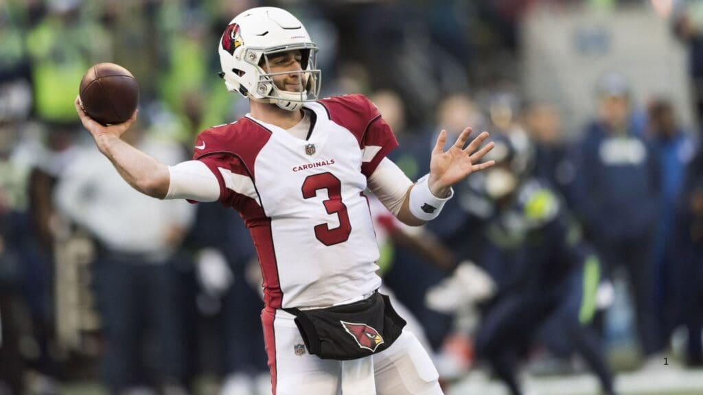 Dec 30, 2018; Seattle, WA, USA; Arizona Cardinals quarterback Josh Rosen (3) passes the ball against the Seattle Seahawks during the first half at CenturyLink Field.