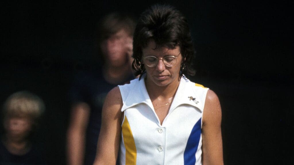 Jun 1974; Hilton Head, SC, USA; FILE PHOTO; Billie Jean King during 1974 Family Circle Cup Tournament at Hilton Head