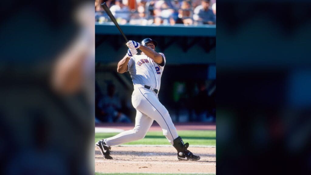 1999, Miami, FL, USA; FILE PHOTO; New York Mets right fielder Bobby Bonilla in action at Dolphin Stadium during the 1999 season.