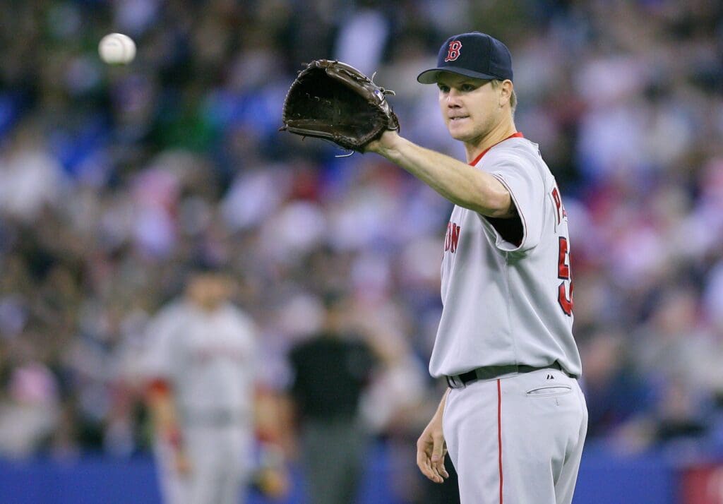 Apr 19, 2007; Toronto, ON, Canada; Boston Red Sox pitcher (58) Jonathan Papelbon in action against the Toronto Blue Jays at the Rogers Centre in Toronto, ON. Boston won 5-3.