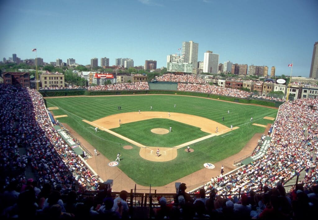 Jun 1994; Chicago,IL, USA; Wrigley Field home of the Chicago Cubs. Mandatory Credit: Photo By Imagn Images Copyright (c) 1994 Imagn Images