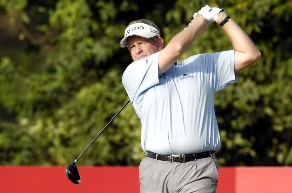 Nov 24, 2007, Shenzhen, CHINA; Colin Montgomerie of Scotland during the third round of the Omega Mission Hills World Cup at the Mission Hills Golf Resort