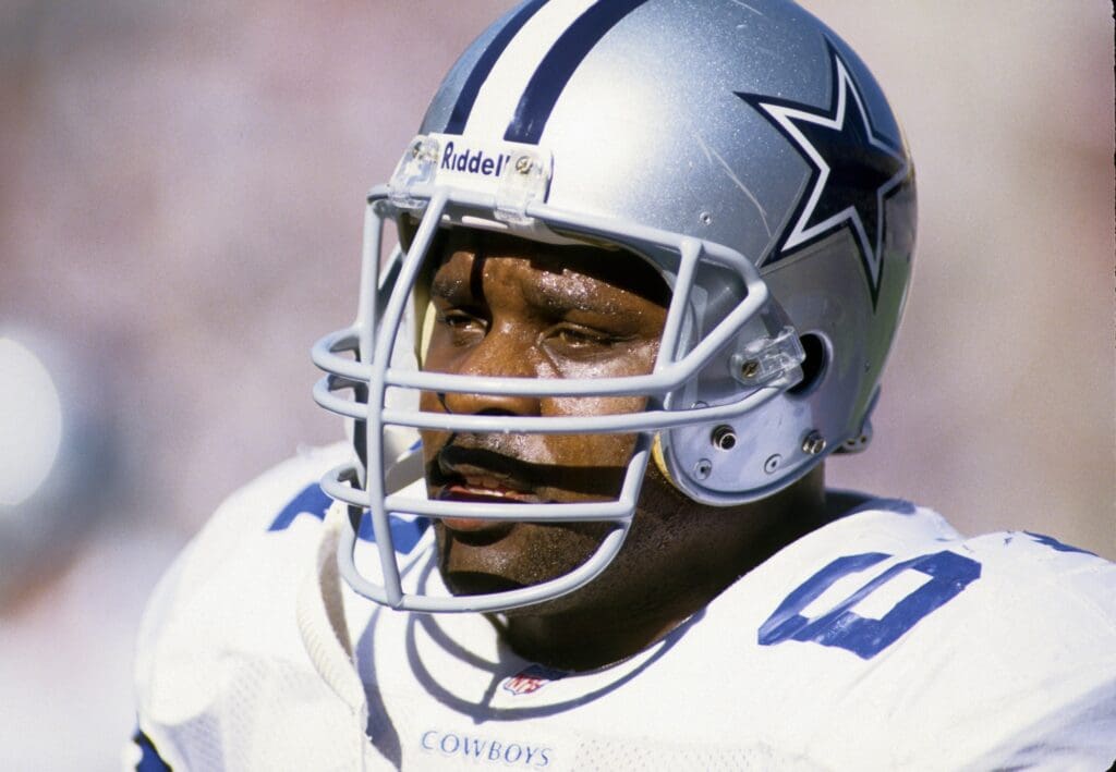 Nov 1998, unknown location, USA; FILE PHOTO; Dallas Cowboys guard Nate Newton (61) during the 1998 regular season.