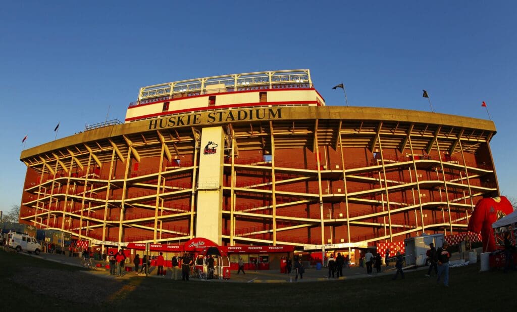 Nov 09, 2010; DeKalb, IL, USA; General view of Huskie Stadium before the game between the Toledo Rockets and the Northern Illinois Huskies at Huskie Stadium.