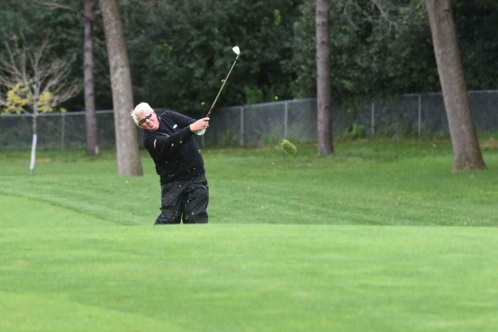 John Daly competes in the Sanford International on Friday, Sept. 21, 2018 in Minnehaha Country Club in Sioux Falls, S.D. 636731396722141242-Golf-001.JPG