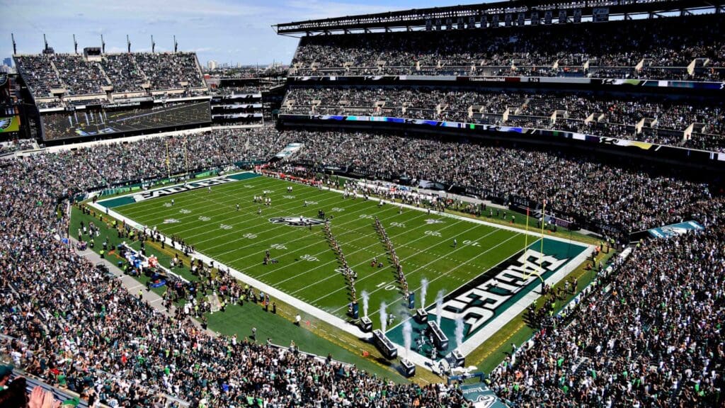 Sep 8, 2019; Philadelphia, PA, USA; A general view of game between Philadelphia Eagles and Washington Redskins at Lincoln Financial Field.