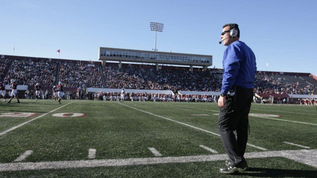 K. C. Keeler in Delaware's 45-27 win at McGuirk Alumni Stadium in Amherst, Massachusetts, Friday, Nov. 12, 2010. Ud V Umass