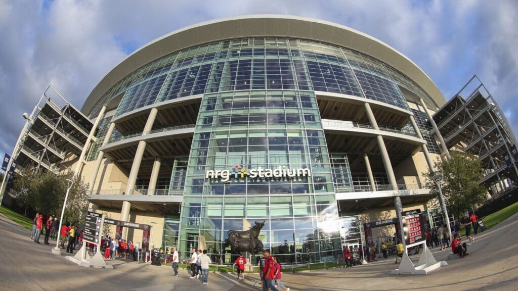 Nov 10, 2024; Houston, Texas, USA; General view outside NRG Stadium before the game between the Houston Texans and the Detroit Lions
