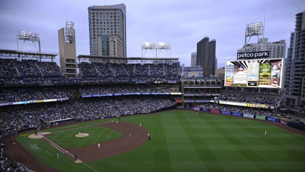 May 11, 2024; San Diego, California, USA; A general view of Petco Park during the fifth inning between the San Diego Padres and the Los Angeles Dodgers at Petco Park