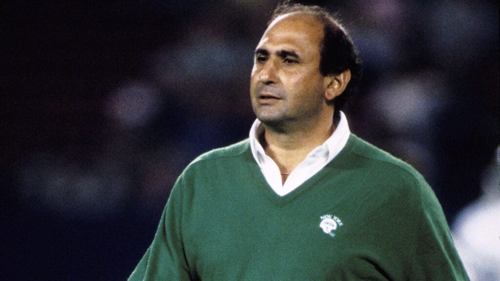 Sep 21, 1987; E. Rutherford, NJ, USA; New York Jets head coach Rich Kotite on the sideline against the New England Patriots at Giants Stadium. FILE PHOTO;