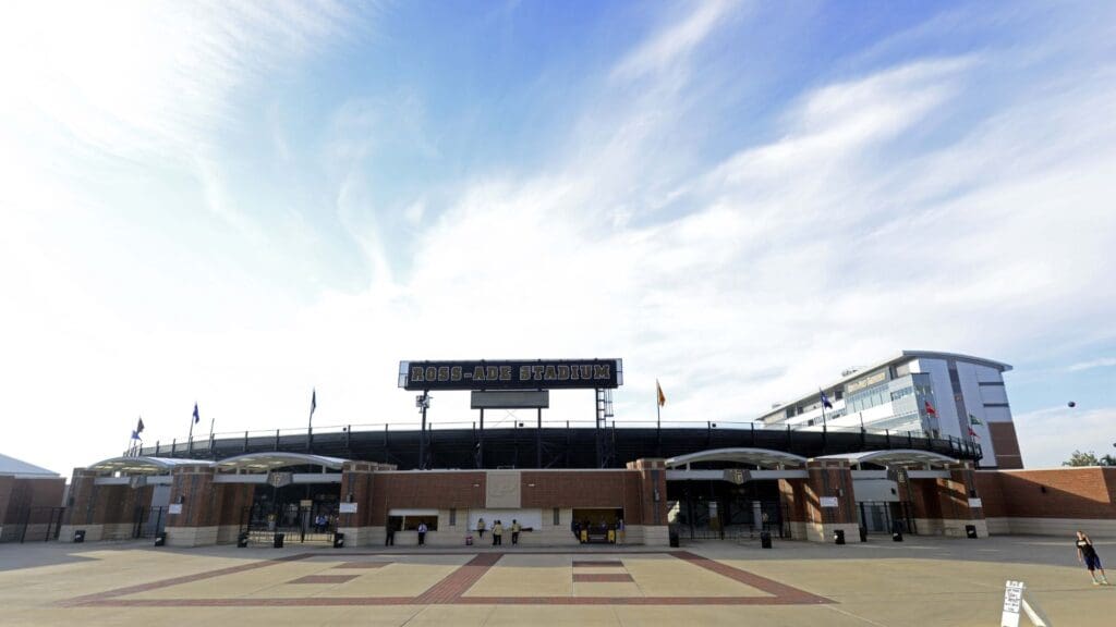 Sep 27, 2014; West Lafayette, IN, USA; A general view of the Ross Ade Stadium prior to the game between the Purdue Boilermakers and the Iowa Hawkeyes