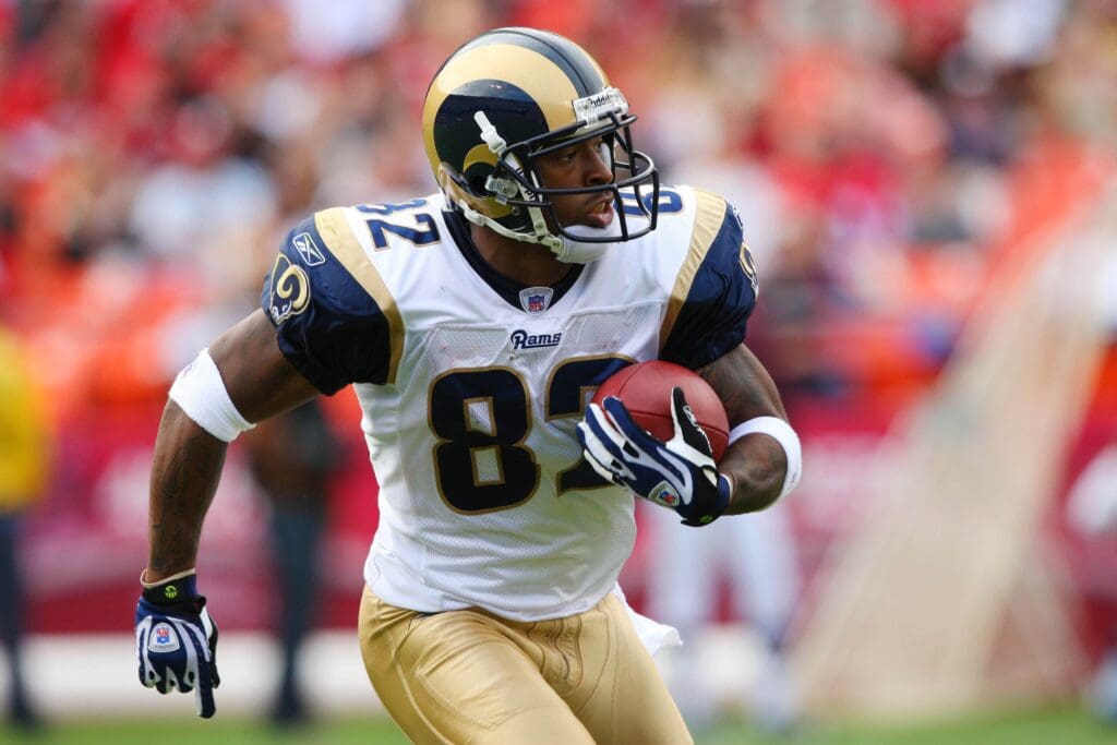 St. Louis Rams wide receiver Dante Hall (82) during the 2nd quarter against the San Francisco 49ers at Monster Park in San Francisco, CA. The Rams defeated the 49ers 13-9