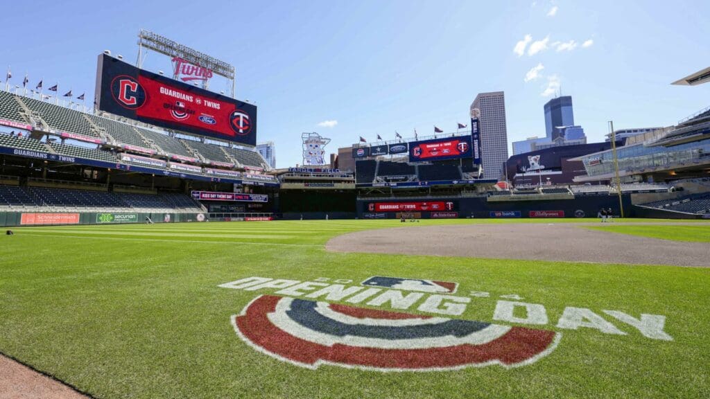 Apr 4, 2024; Minneapolis, Minnesota, USA; A general view of Target Field prior to the game between the Cleveland Guardians and Minnesota Twins