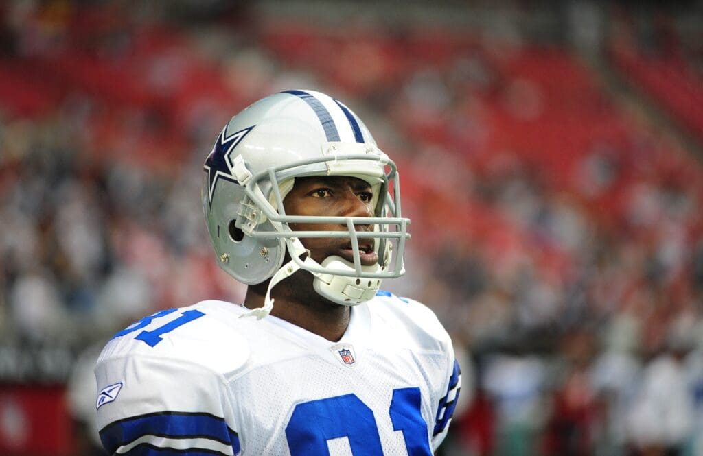 Oct. 12, 2008; Glendale, AZ, USA; Dallas Cowboys wide receiver (81) Terrell Owens against the Arizona Cardinals at University of Phoenix Stadium. Arizona defeated Dallas 30-24 in overtime.