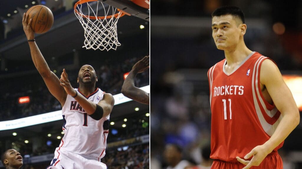 Tracy McGrady and Yao Ming