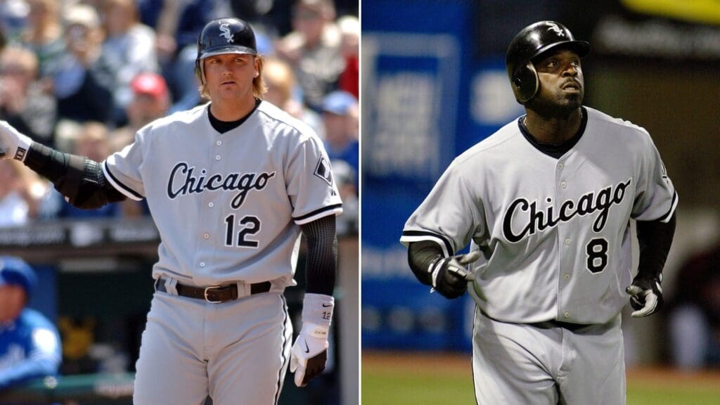 A.J. Pierzynski and Carl Everett