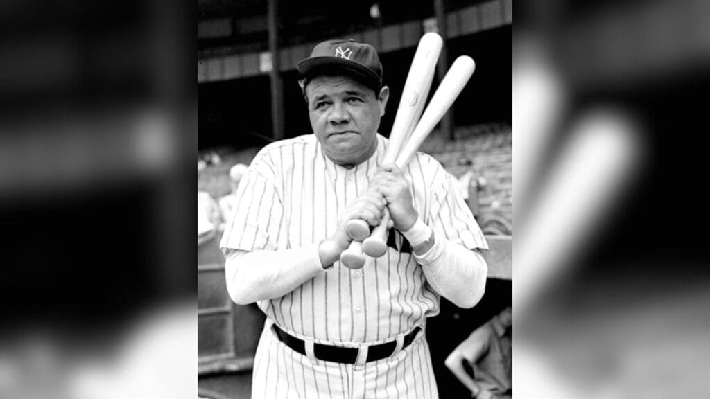 Babe Ruth in 1942