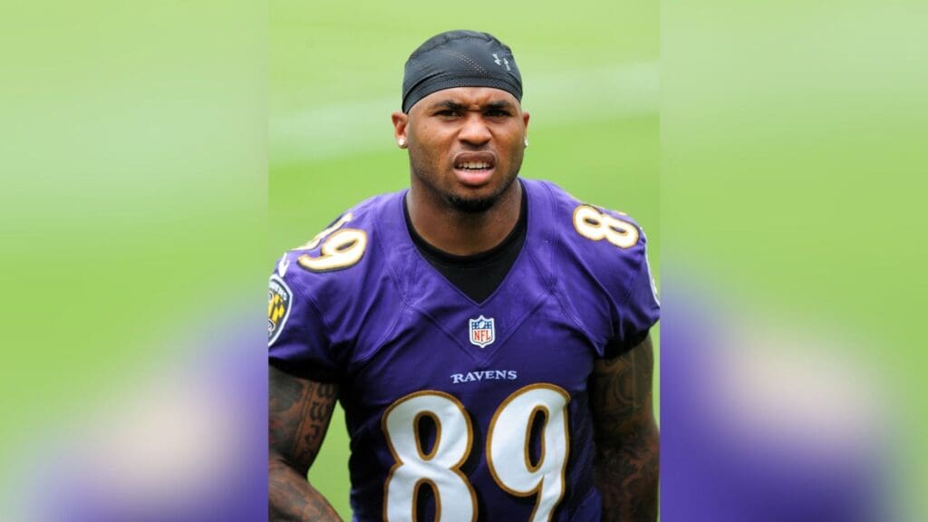 Jun 19, 2014; Baltimore, MD, USA; Baltimore Ravens wide receiver Steve Smith, Sr. (89) walks off the field after minicamp at the Under Armour Performance Center.