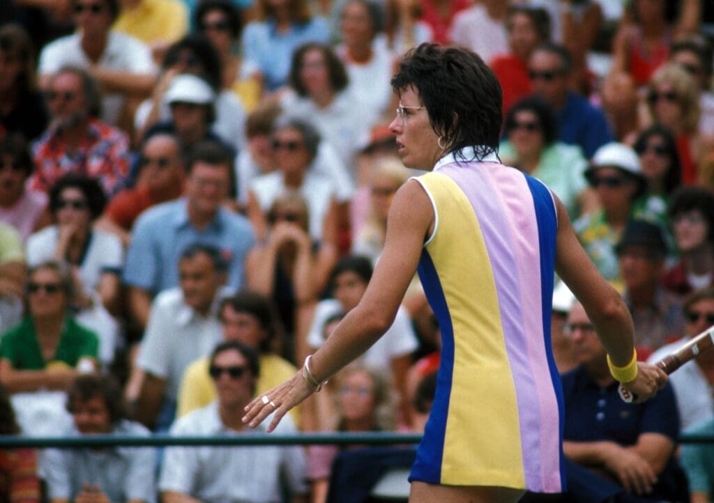 Jun 1974; Hilton Head, SC, USA; FILE PHOTO; Billie Jean King during 1974 Family Circle Cup Tournament at Hilton Head.